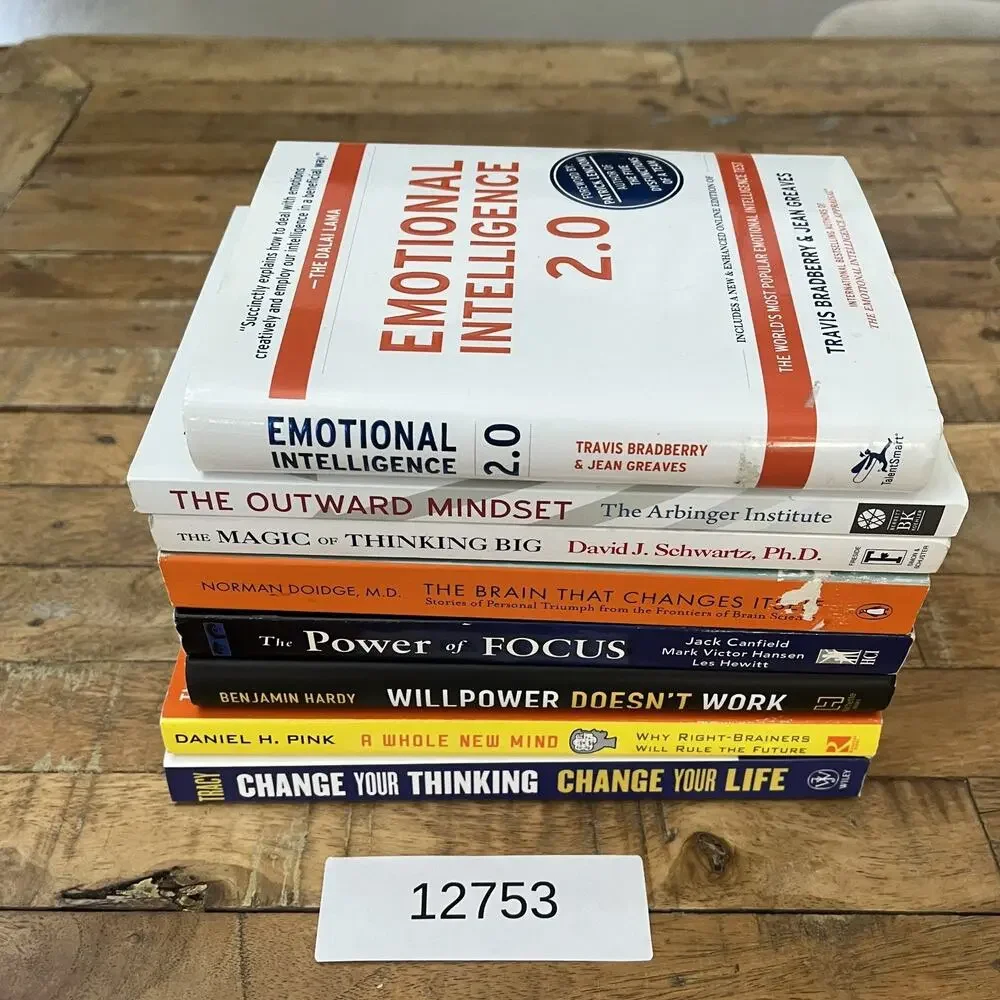 Self Help Business Psychology Mixed Book Lot of 8